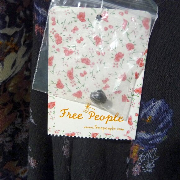 FREE PEOPLE SNAP OUT OF IT DRESS TUNIC MEDIUM - Picture 8 of 12